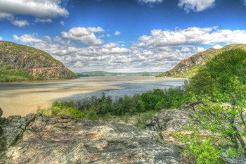 Hudson From Cold Spring by Robert Goldwitz art print