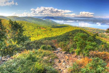 Hudson Highlands From Mt Beacon by Robert Goldwitz art print