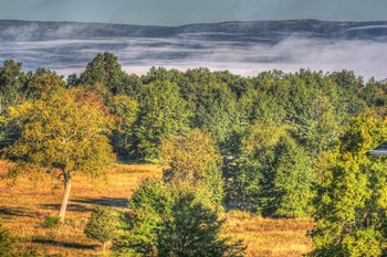 Misty Shawangunk View by Robert Goldwitz art print