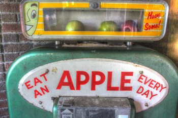 Apple Dispenser by Robert Goldwitz art print