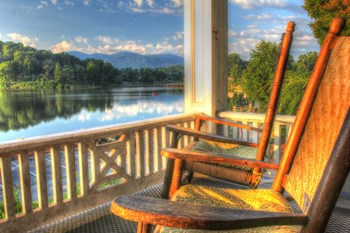 Two Rockers by Robert Goldwitz art print