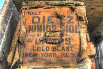 Old Shipping Box. by Robert Goldwitz art print