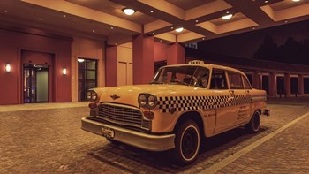 Disney 2 Taxi by Sebastien Lory art print