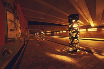 Light Bridge by Sebastien Lory art print