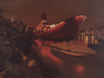 Paris Batofar by Sebastien Lory art print