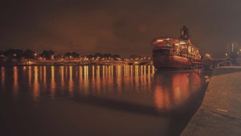 Paris Lost Boat by Sebastien Lory art print