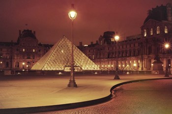 Louvre by Sebastien Lory art print