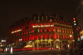 Hotel du Louvre by Sebastien Lory art print