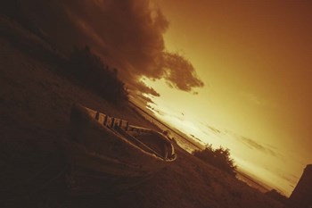 Old Boat by Sebastien Lory art print