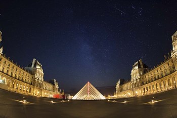Louvre at Night 2 by Sebastien Lory art print