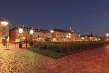 Place De La Bourse by Sebastien Lory art print
