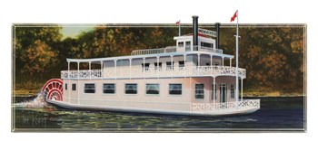 River Boat by Tim Knepp art print