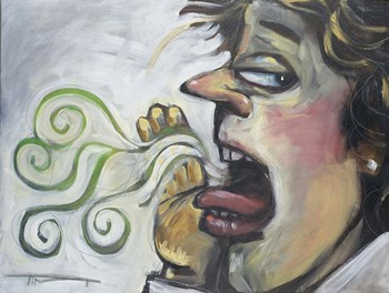 The Gossip by Tim Nyberg art print