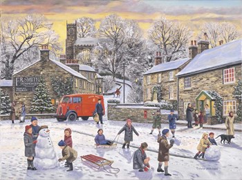 Christmas Holidays by Trevor Mitchell art print