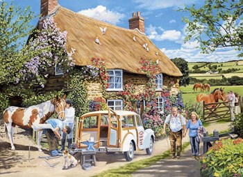 The Mobile Farrier by Trevor Mitchell art print