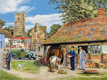 Letters For The Blacksmith by Trevor Mitchell art print