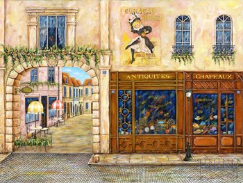 Welcome to Paris by Vessela G. art print