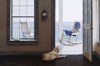 Look Over The Sea by Zhen-Huan Lu art print