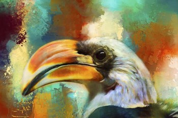 Colorful Expressions Toucan by Jai Johnson art print