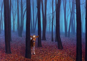 Introvert by James W. Johnson art print