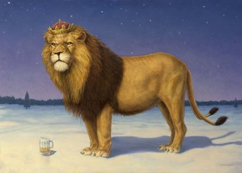 The King&#39;s Beer by James W. Johnson art print