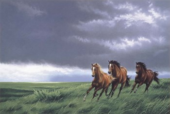 On The Way Home by John Naito art print