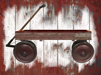 Wagon by Karen J. Williams art print