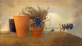 Clay Pots b by Karen J. Williams art print