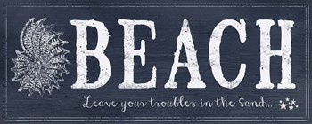 Beach 2 by ALI Chris art print