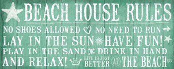 Beach 3 by ALI Chris art print