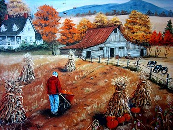 Down on The Farm by Arie Reinhardt Taylor art print