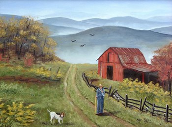 Old Man of the Mountain by Arie Reinhardt Taylor art print