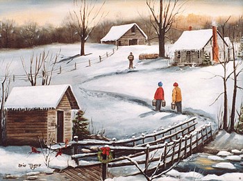 The Old Springhouse by Arie Reinhardt Taylor art print