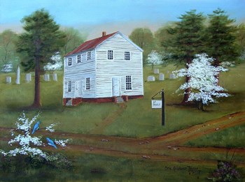 Old St. Paul&#39;s in the Spring by Arie Reinhardt Taylor art print