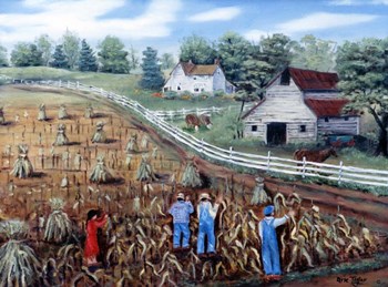 Pullin&#39; Fodder by Arie Reinhardt Taylor art print