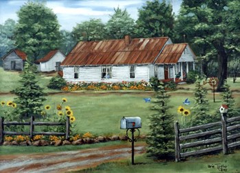 Mom and Dad's in Summer by Arie Reinhardt Taylor art print