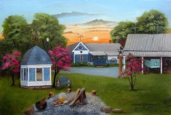 Baker&#39;s Country Home by Arie Reinhardt Taylor art print