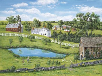 Forgotten Barn by Bob Fair art print