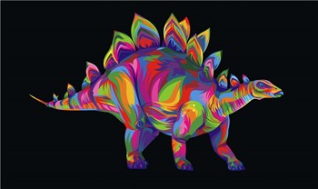Stegosaurus by Bob Weer art print