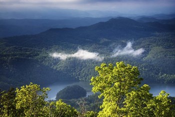 Morning In The Blue Ridge Mountains by Celebrate Life Gallery art print
