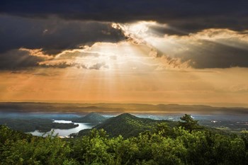Rays Over Blue Ridge by Celebrate Life Gallery art print