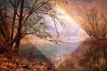 Memories of Autumn Geometric by Celebrate Life Gallery art print