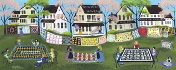 Quilter Haven by Cheryl Bartley art print