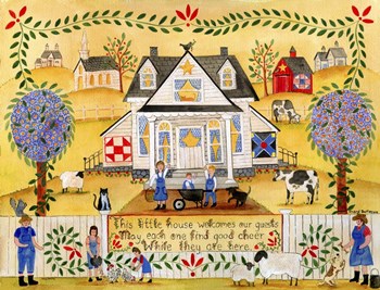 This Little House by Cheryl Bartley art print