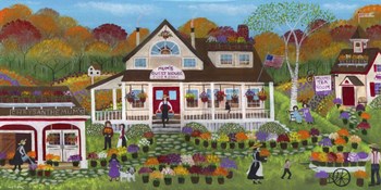 Mum&#39;s Guest House by Cheryl Bartley art print