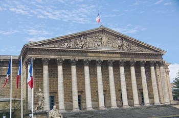 Assemblee Nationale Paris by Cora Niele art print