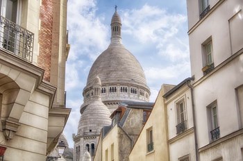 Basilique du Sacre-Coeur by Cora Niele art print