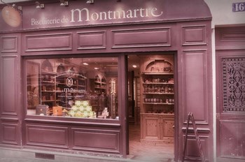 Biscuiterie de Montmartre by Cora Niele art print