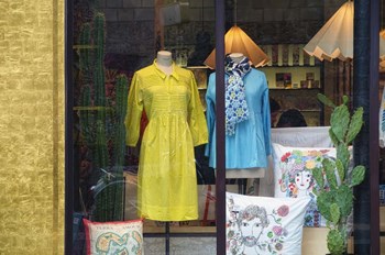 Fashion Shop Paris by Cora Niele art print