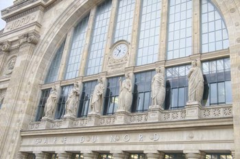 Gare du Nord Station II by Cora Niele art print